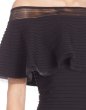 画像2: Tadashi Shoji    Off-The-Shoulder Long Dress ブラック (2)