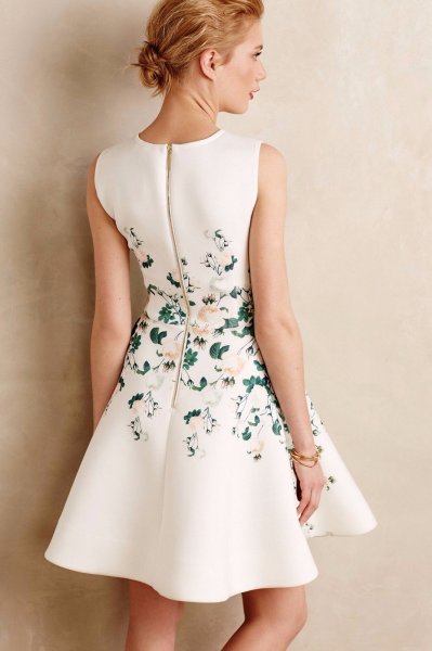 画像2: 【ヴァンサンカン掲載】ERIN erin fetherston エリンフェザーストン Sweetheart Roses Dress  31405 (2)