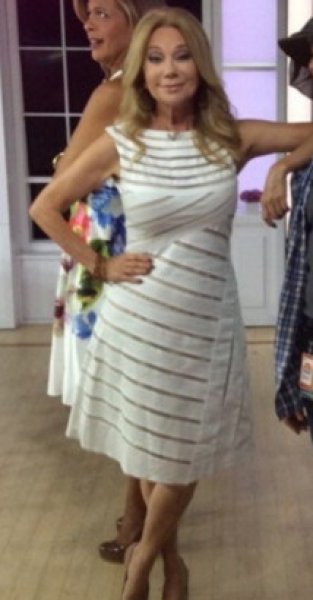 画像3: 【Kathy Lee Gifford着用】Adrianna Papell アドリアナパペル  Banded Illusion Inset Dress (3)