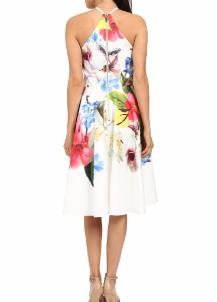 画像3: 【Hoda Kotb着用、ドラマ使用】Ted Baker テッドベイカー  Corpina 花柄ドレス (3)