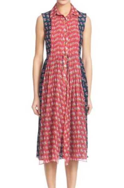 画像2: 【Jessica Joffe愛用】Diane von Furstenberg ダイアンフォンファステンバーグ Nieves Printed Silk Shirtdress (2)