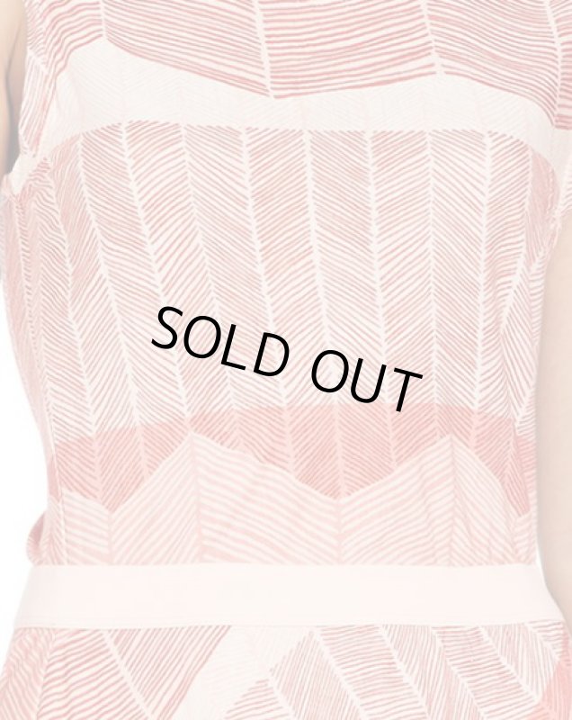 画像2: 【BONES使用、アンジェラ着用】BCBGMAXAZRIA 　　Mikela Printed Jersey Sheath Dress (2)