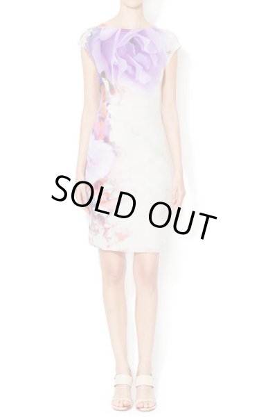 画像1: Escada エスカーダ　Dolene Watercolor Floral Dress (1)