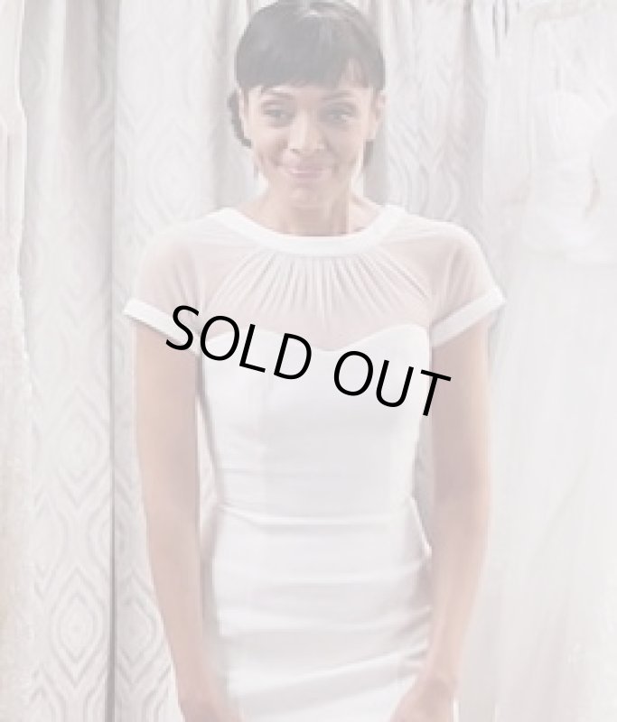 画像3: ドラマ【BONES使用】Maggy London　マギーロンドン　Illusion Dress OYSTER (3)