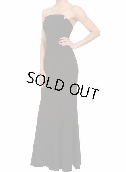 画像2: 1点のみ即発！【壇蜜さんに衣装提供】Jill Jill Stuart ジルジルスチュアート　Long Strapless Fitted Gown ブラック (2)