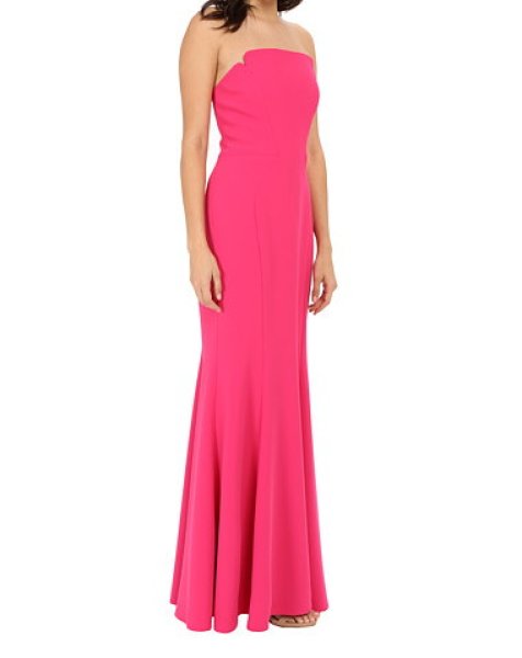 画像3: ドラマ【デビアスなメイドたち使用】Jill Jill Stuart ジルジルスチュアート Long Strapless Fitted Gown ピンク系 (3)