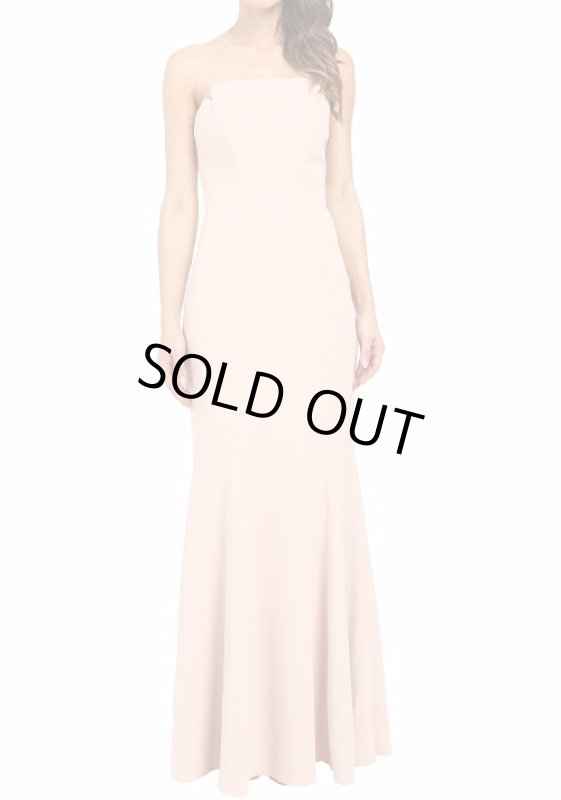 画像1: ドラマ【デビアスなメイドたち使用】Jill Jill Stuart ジルジルスチュアート　Long Strapless Fitted Gown ROSY NUDE (1)