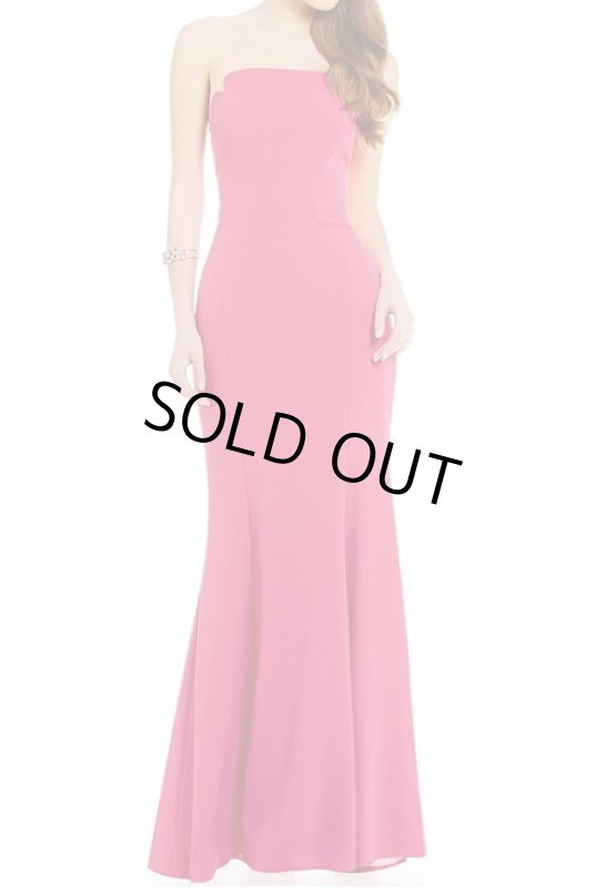 画像1: ドラマ【デビアスなメイドたち使用】Jill Jill Stuart ジルジルスチュアート　Long Strapless Fitted Gown ピンク系 (1)