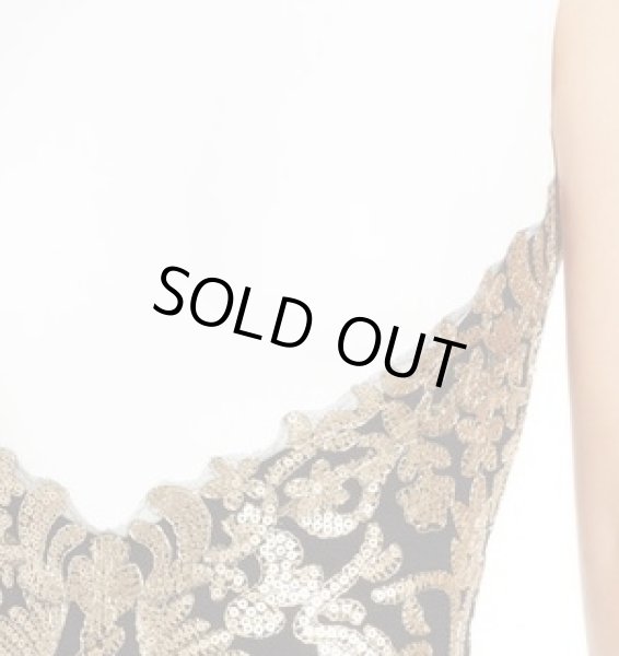 画像3: Tadashi Shoji パーティードレス  Sequin Knit Sheath Dress ブラック (3)