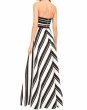 画像2: ドラマ【デビアスなメイドたち使用】Halston Heritage　パーティードレス　Strapless Striped Gown (2)