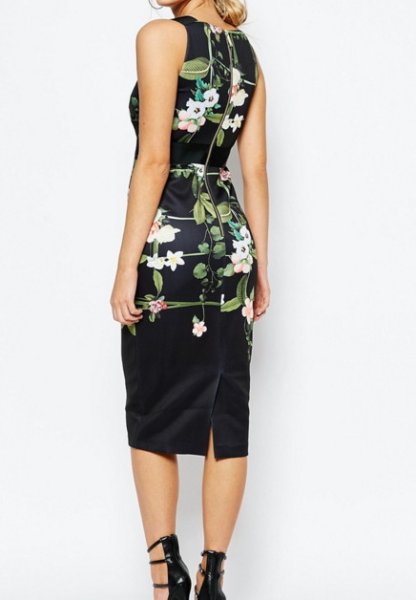 画像3: 【井上真央さんご着用】Ted Baker テッドベイカー   Kacied Secret Trellis Sheath Dress (3)