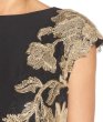 画像4: Tadashi Shoji タダシショージ　Embroidered Woven Gown ブラック (4)