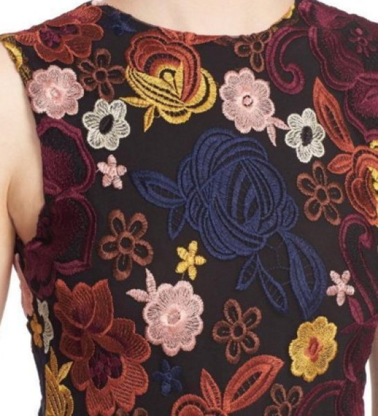 画像3: 再販売【ヴァンサンカン掲載、Abby Elliott愛用、ドラマ使用】ALICE & OLIVIA アリスアンドオリビア Nat Fitted Dress (3)