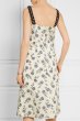 画像2: 【ジェシカアルバ愛用】TORY BURCH トリーバーチ　Grosgrain trimmed floral jacquard dress (2)