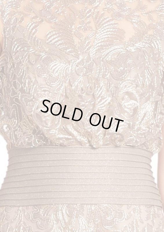 画像5: Tadashi Shoji タダシショージ    Lace Flouncy Dress (5)