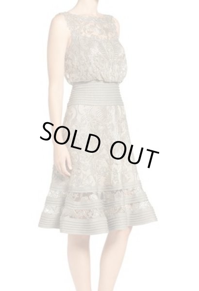 画像2: Tadashi Shoji タダシショージ    Lace Flouncy Dress (2)