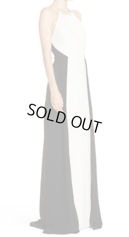 画像3: 【ドラマ使用】Halston Heritage　パーティードレス　Colorblock Crepe Gown (3)