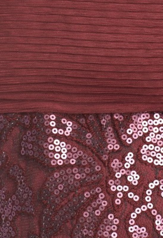 画像3: Tadashi Shoji  タダシショージ  Sequin Lace Gown　Auburn  09252 (3)