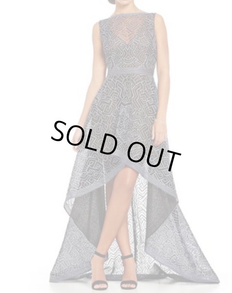 画像2: Tadashi Shoji  パーティードレス Embroidered High Low Gown (2)