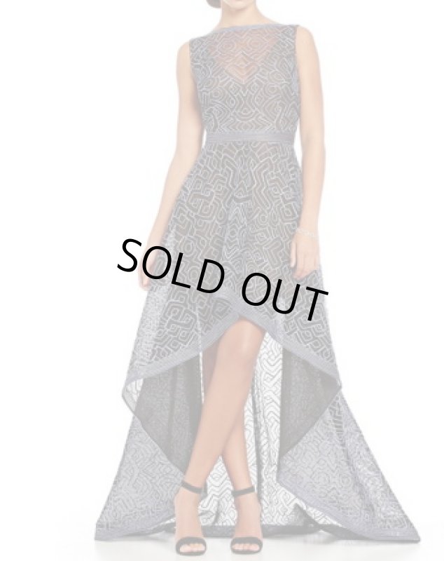 画像2: Tadashi Shoji  パーティードレス Embroidered High Low Gown (2)