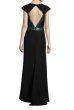 画像3: Tadashi Shoji  パーティードレス Geometric Sequined Crepe Gown ブラック (3)