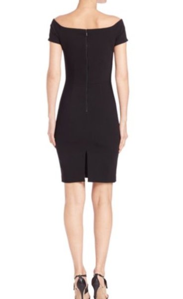 画像2: 【ドラマ使用】Alice&Olivia アリスアンドオリビア Aleah Off-The-Shoulder Dress (2)