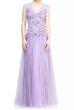 画像1: 再販売！Tadashi Shoji タダシショージ　 Floral Embroidery Tulle Gown イブニングドレス (1)