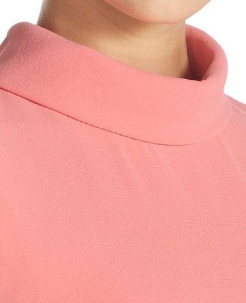 画像4: 【ドラマ使用】Vince Camuto    Mock Neck Chiffon Trapeze Dress (4)