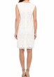 画像2: 【Kathy Lee Gifford着用】Adrianna Papell　アドリアナパペル Scoop Neck Crochet Sheath Dress (2)