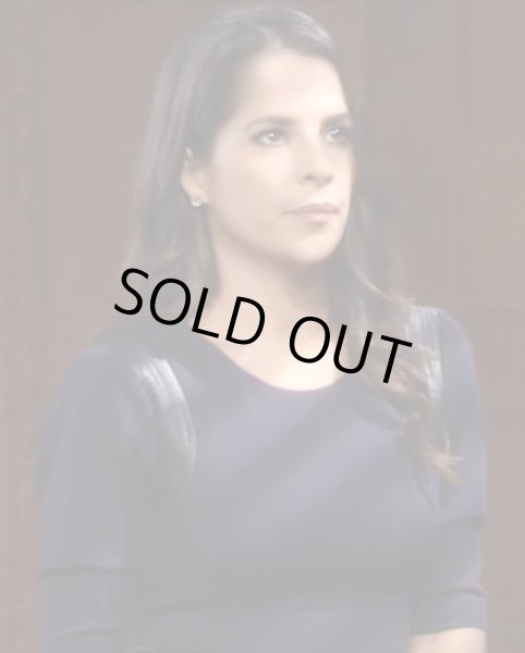 画像3: ドラマ【BONES】使用!Rebecca Taylor    Leather Trim Sheath Dress (3)