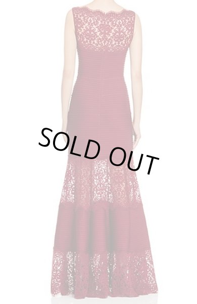 画像2: Tadashi Shoji   Sleeveless Ribbed Stretch Dress   Auburn (2)