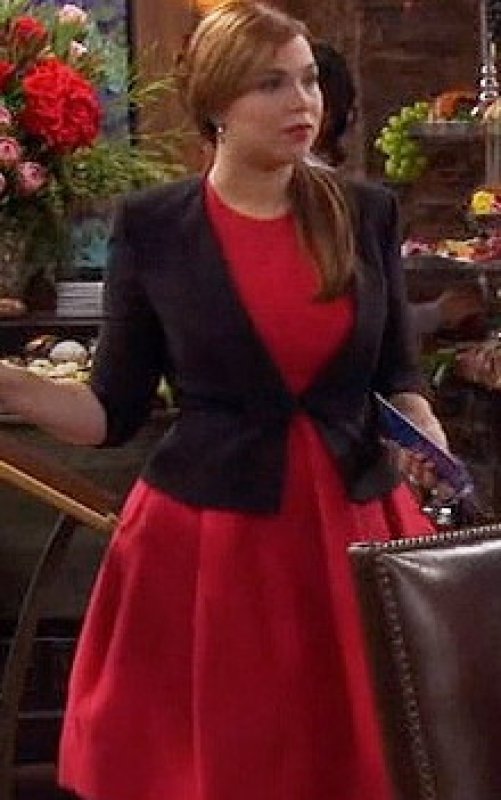 画像4: 【ドラマ使用】HALSTON HERITAGE 　Structured Cutout Dress (4)