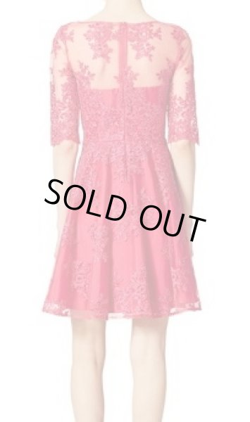画像2: ML Monique Lhuillier   モニークルイリエ　Delicate Arrangement Dress　ピンク系 (2)