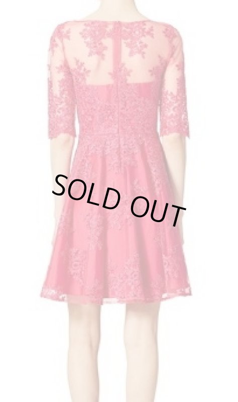 画像2: ML Monique Lhuillier   モニークルイリエ　Delicate Arrangement Dress　ピンク系 (2)