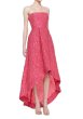 画像1: ML Monique Lhuillier　モニークルイリエ　Pink Give Me A Smooch Gown  22601 (1)