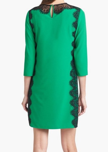 画像2: 【Olivia Holt愛用】Ted Baker テッドベイカー   Kiakia Lace Panel Shift Dress (2)