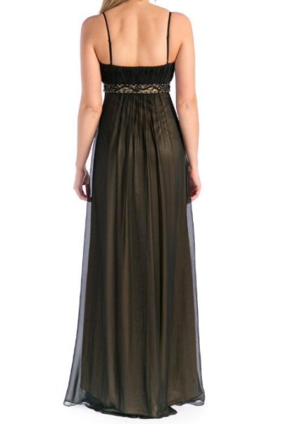 画像2: Sue Wong スーウォン フォーマルブラックドレス (2)