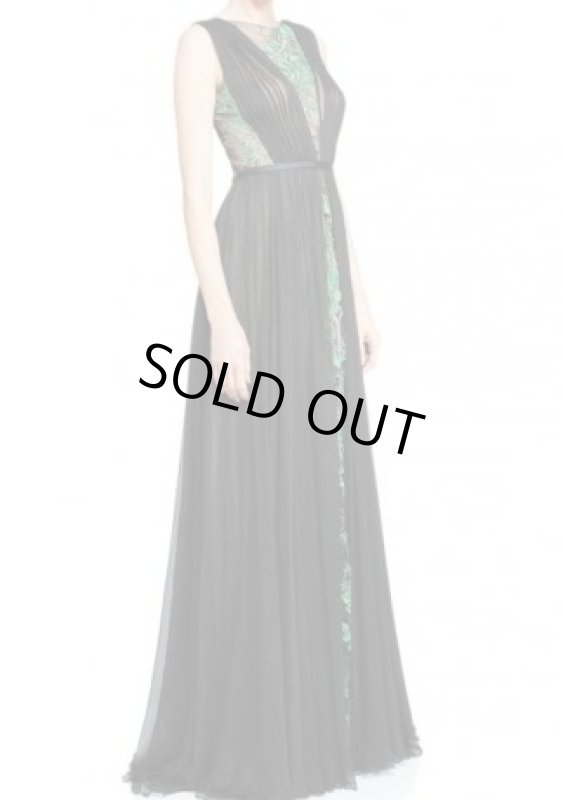 画像2: 【須藤理彩さんご着用】Tadashi Shoji  タダシショージ　Musina Gown ブラック (2)