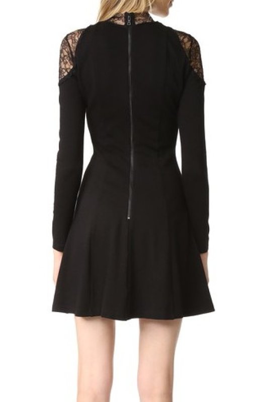 画像2: alice + olivia アリスアンドオリビア　Candice Lace Insert Dress (2)