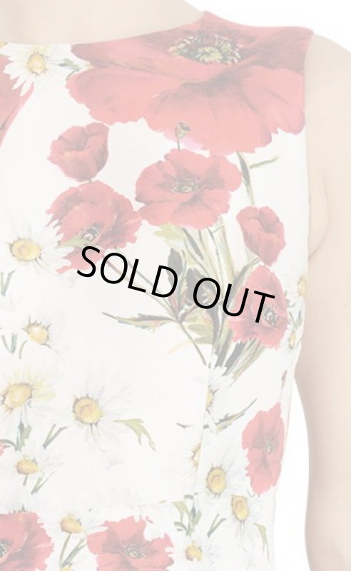 画像3: Dolce & Gabbana ドルチェ＆ガッバーナ　花柄 Mikado Dress (3)