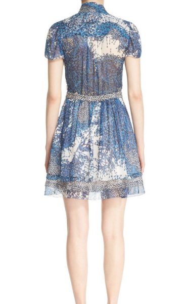 画像2: 【ドラマ使用】Diane von Furstenberg ダイアンフォンファステンバーグ Marisa Shirtdress (2)