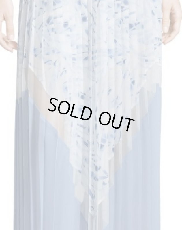 画像3: 【ヴァンサンカン掲載】BCBGMAXAZRIA 　　Roundneck Sleeveless Printed Gown (3)