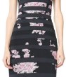 画像3: Tadashi Shoji タダシショージ   embroidered Scuba Sheath Kure Dress ブラック (3)