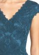 画像3: Tadashi Shoji  タダシショージ 　Corded Lace Tulle Sheath Dress　starry night　ブルー系、グリーン系 (3)