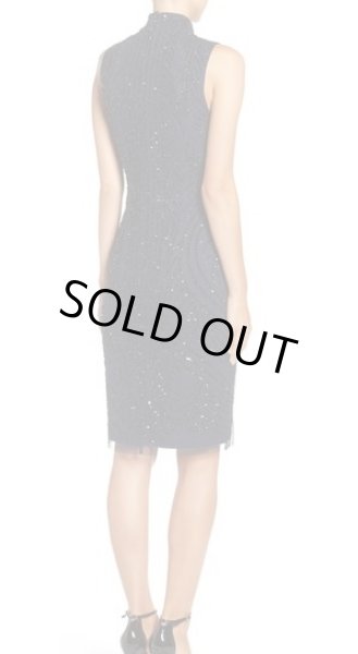 画像2: Adrianna Papell アドリアナパペル  Sequin Mesh Sheath Dress (2)