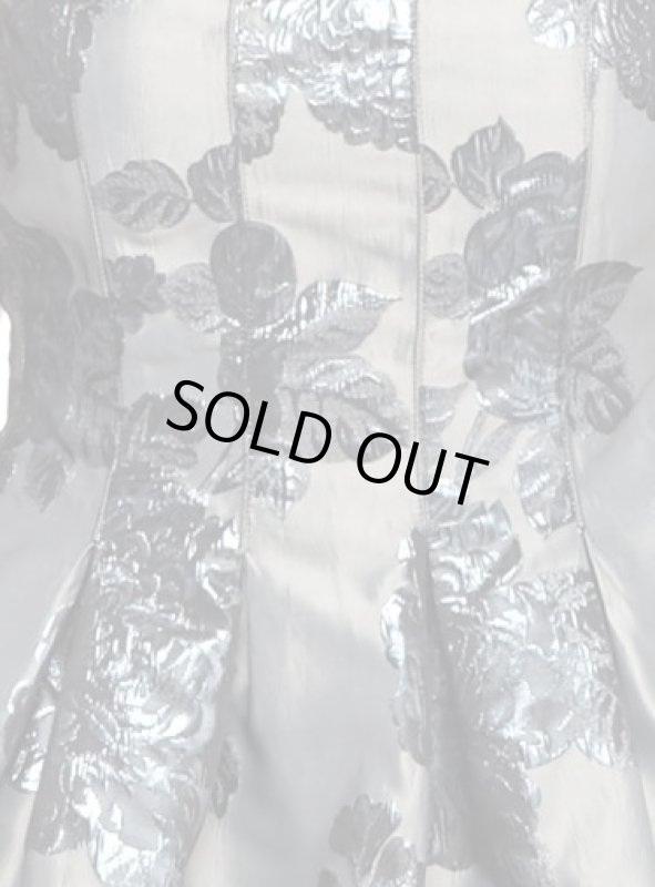 画像3: 【イバンカトランプ愛用】Ivanka Trump　Floral Printed Brocade Fit and Flare Dres (3)