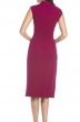 画像2: 【イヴァンカトランプ愛用】Ivanka Trump　Scuba Crepe Paneled Sheath Dress　ベリー (2)