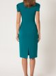 画像2: 【ドラマ使用】　Black Halo ブラックハロー　Amelie Sheath Dress　JADE (2)