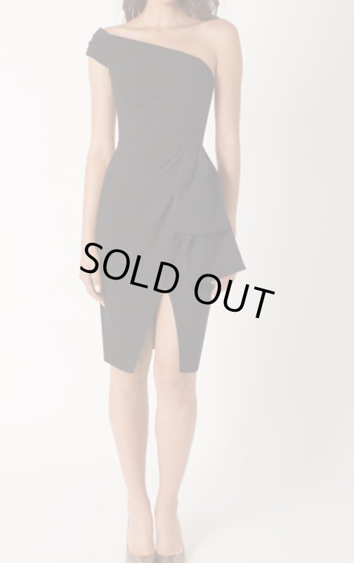 画像1: Black Halo  ブラックハロー   Angelica One Shoulder Sheath Dress (1)