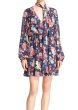 画像1: 【ドラマ使用】Haute Hippie　　Floral Print Silk Minidress (1)